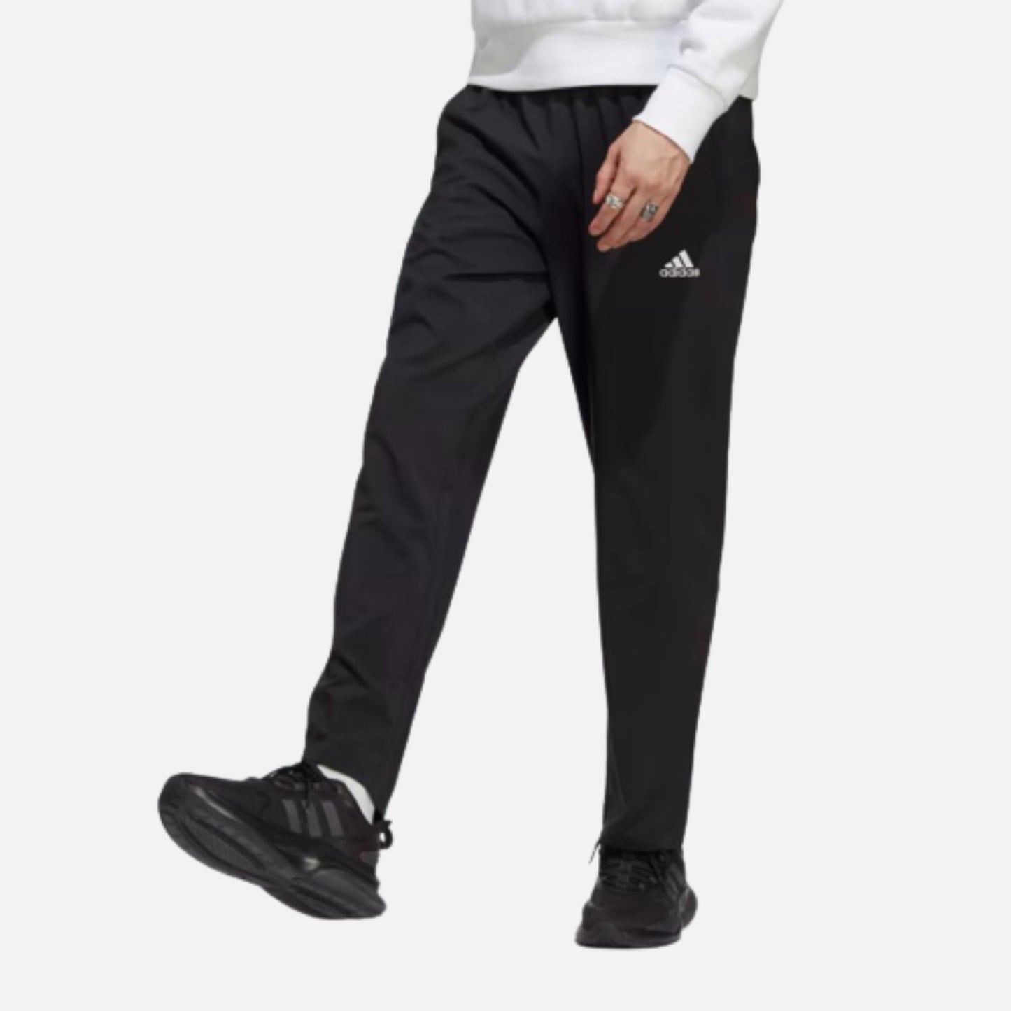 AEROREADY ESSENTIALS STANFORD OPEN HEM EMBROIDERED SMALL LOGO PANTS