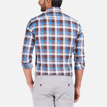 Checked Full Sleeve Cotton Shirt