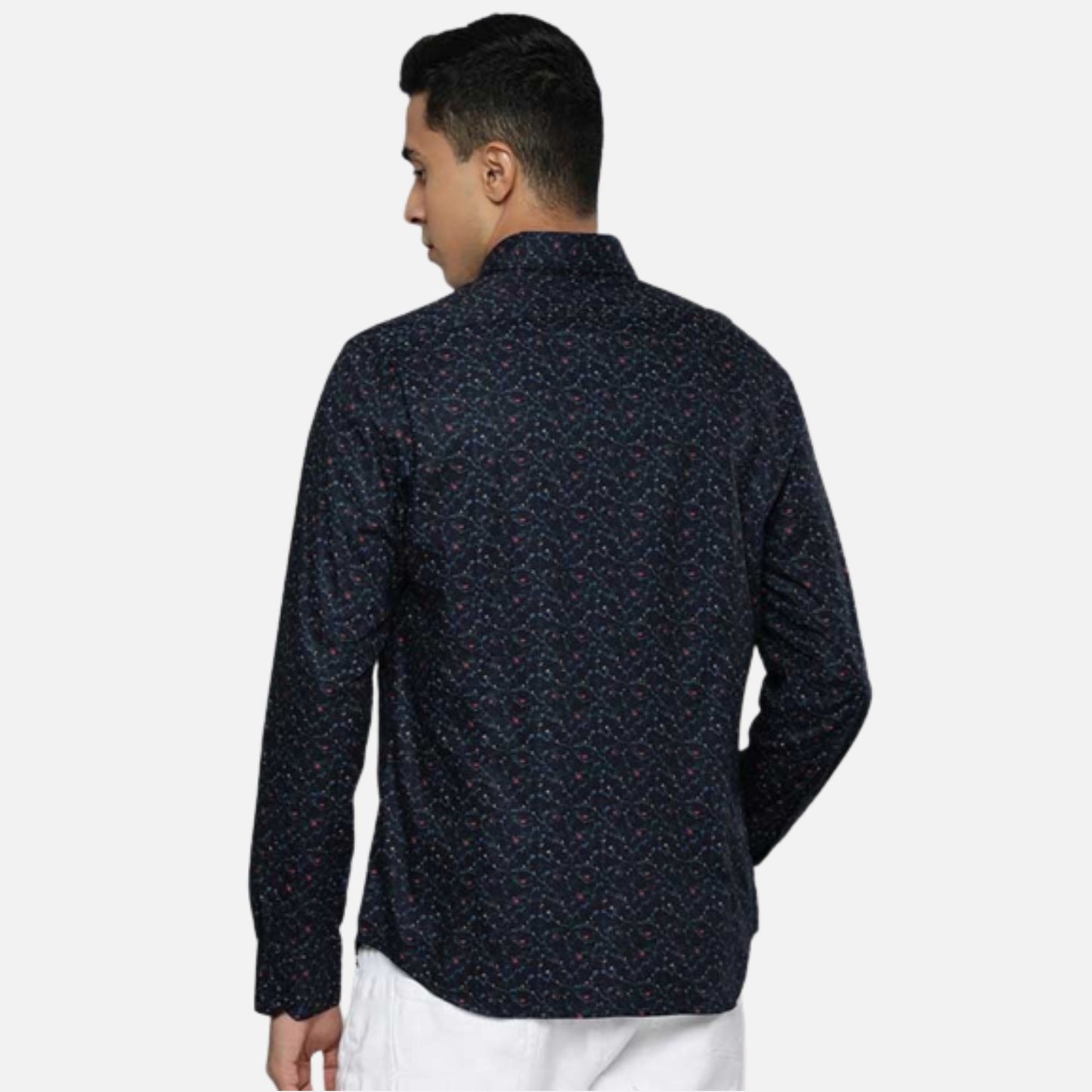 Printed Full Sleeve Cotton Blend Shirt