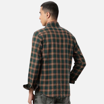 Checked Full Sleeve Cotton Shirt