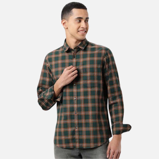 Checked Full Sleeve Cotton Shirt