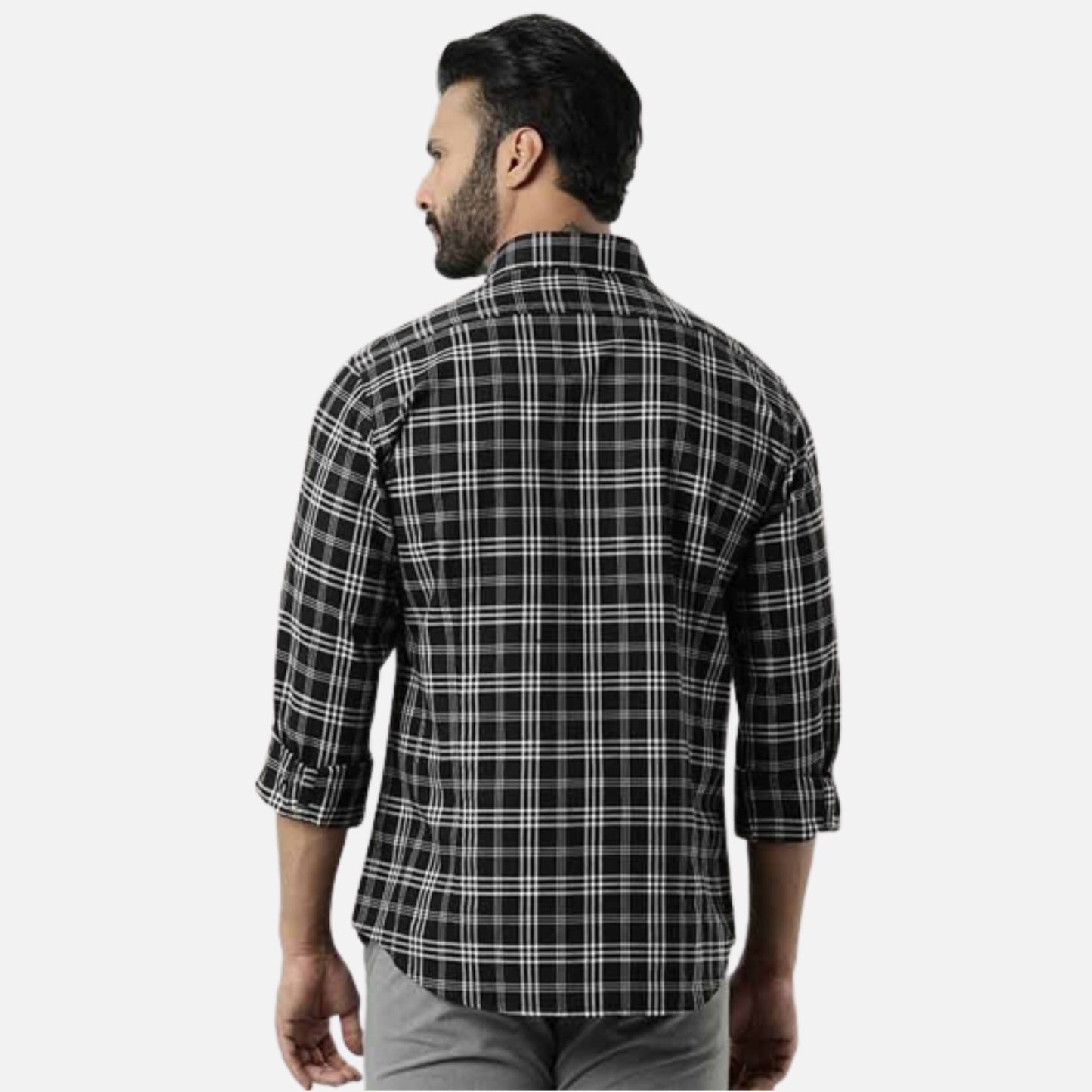 Checked Full Sleeve Cotton Shirt