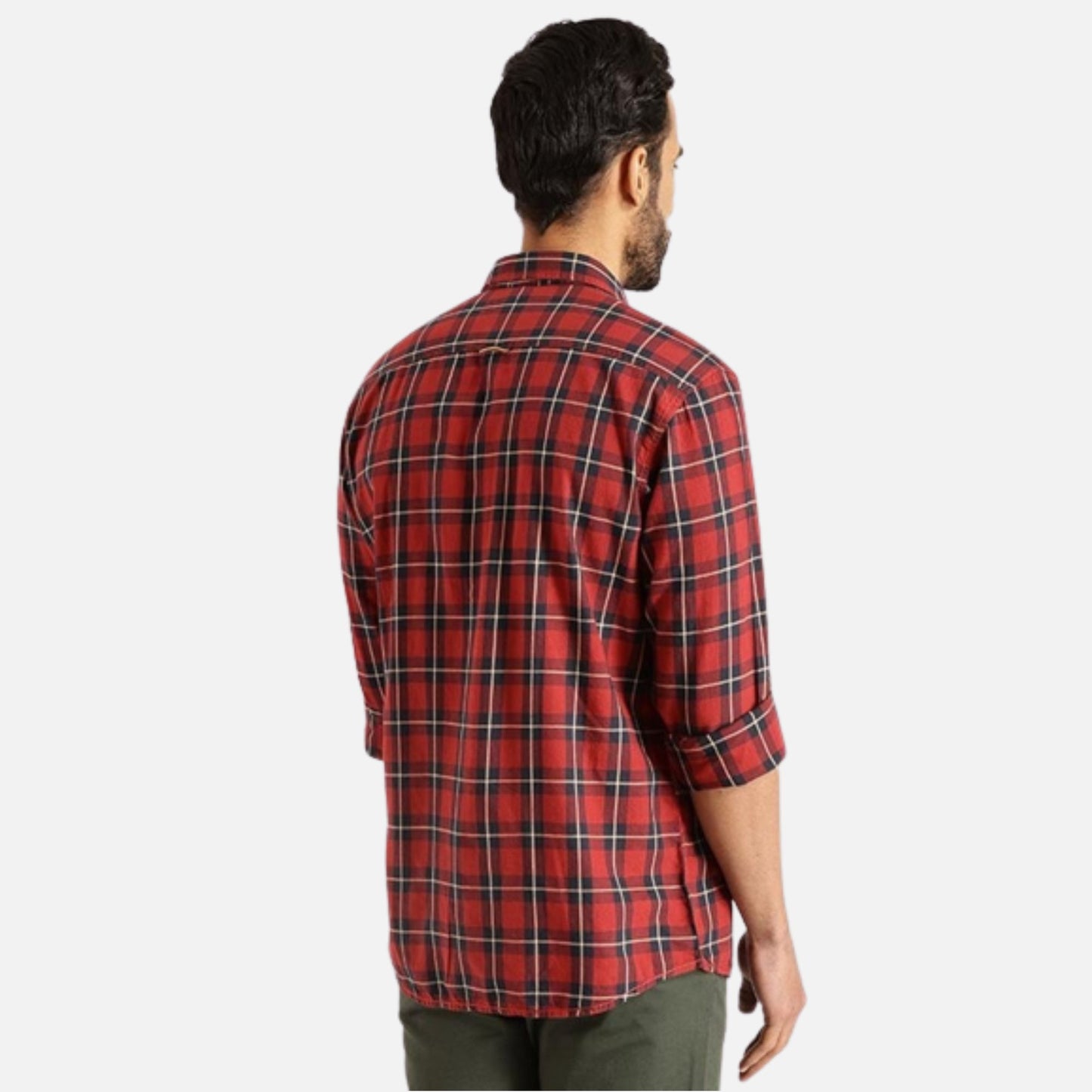 Checked Full Sleeve Cotton Shirt