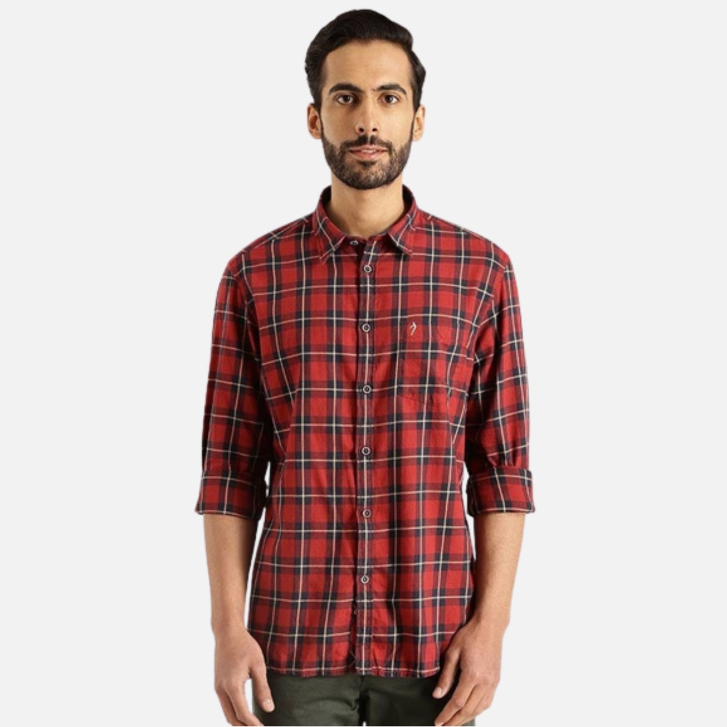 Checked Full Sleeve Cotton Shirt