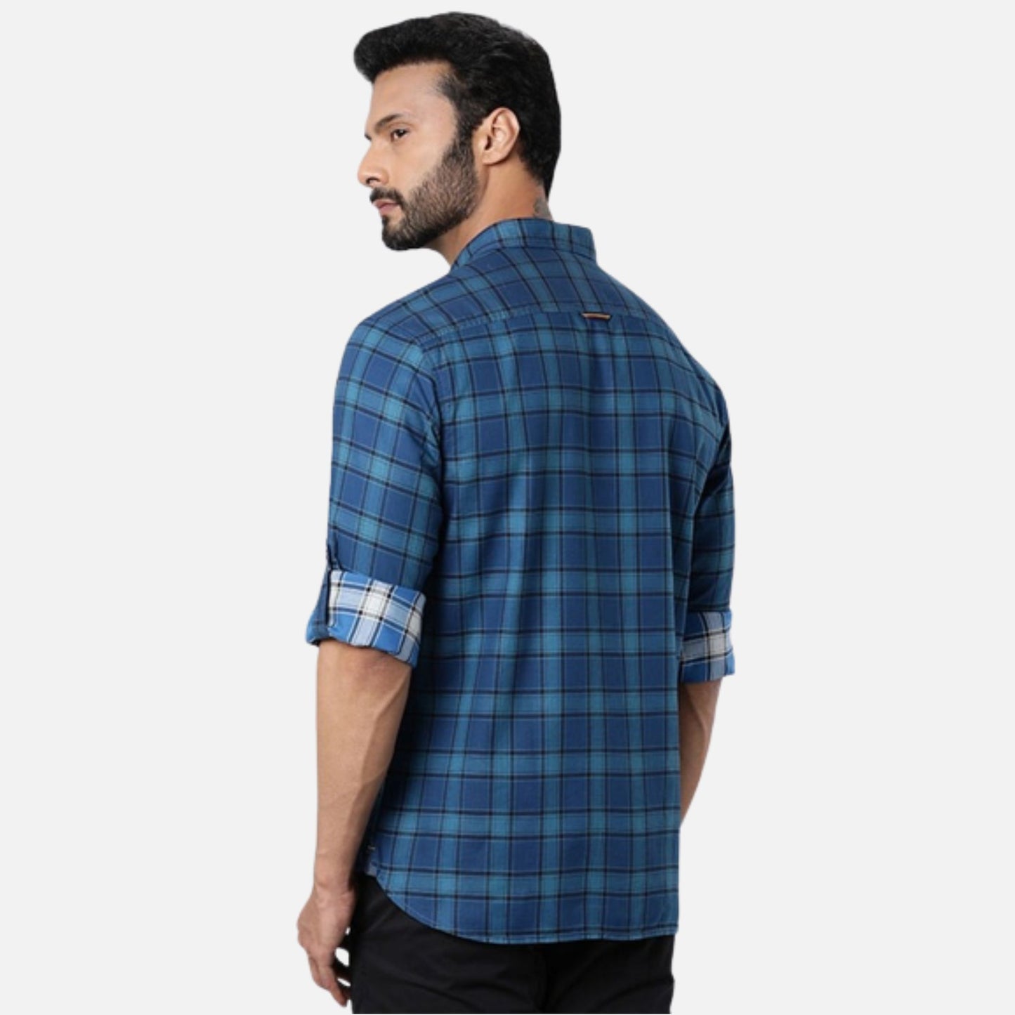 Checked Full Sleeve Cotton Shirt