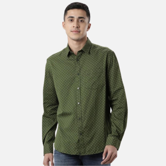 Fairtrade Printed Full Sleeve Cotton Shirt