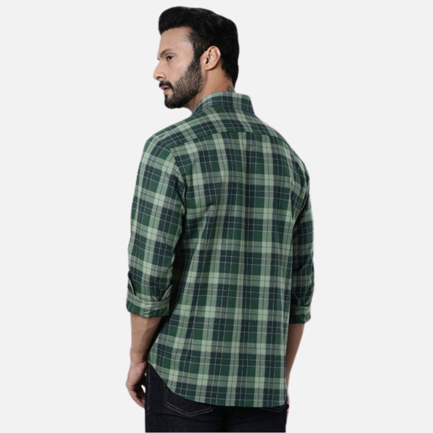 Checked Full Sleeve Cotton Shirt