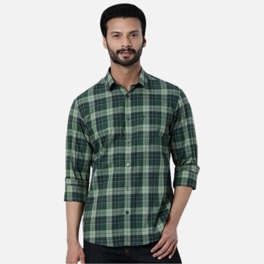 Checked Full Sleeve Cotton Shirt