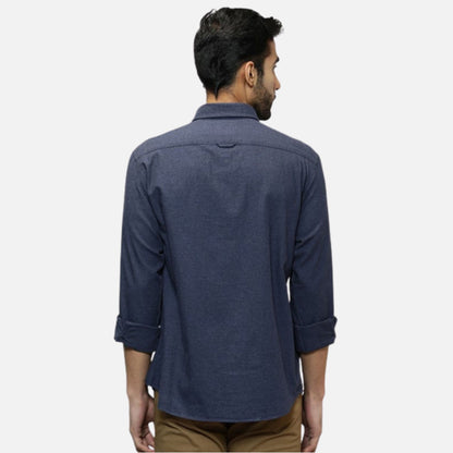 Solid Full Sleeve Cotton Shirt