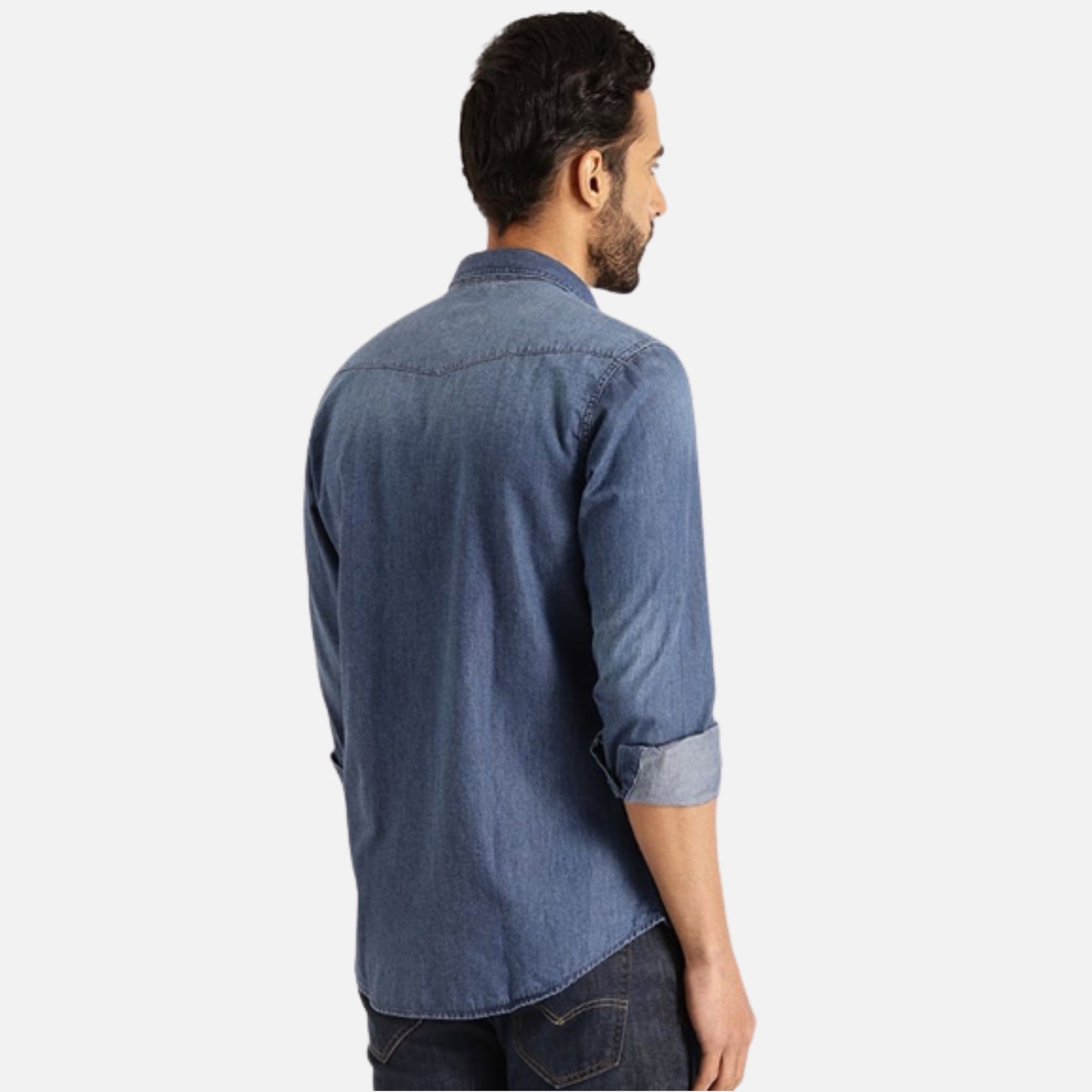 Solid Full Sleeve Cotton Shirt