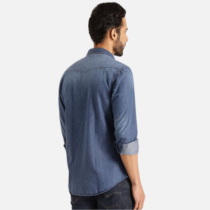 Solid Full Sleeve Cotton Shirt