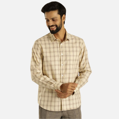 Checked Full Sleeve Cotton Shirt