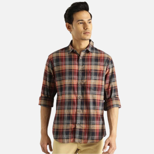 Checked Full Sleeve Cotton Shirt