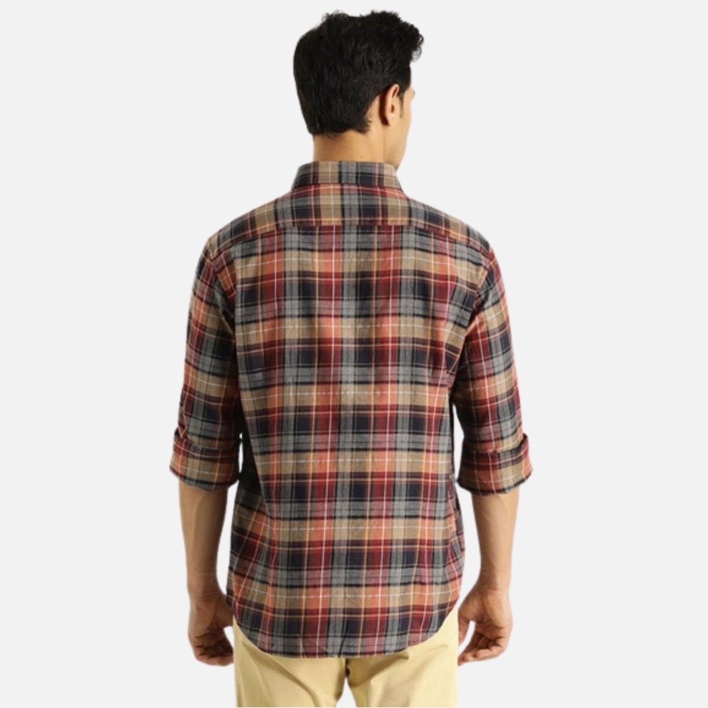 Checked Full Sleeve Cotton Shirt