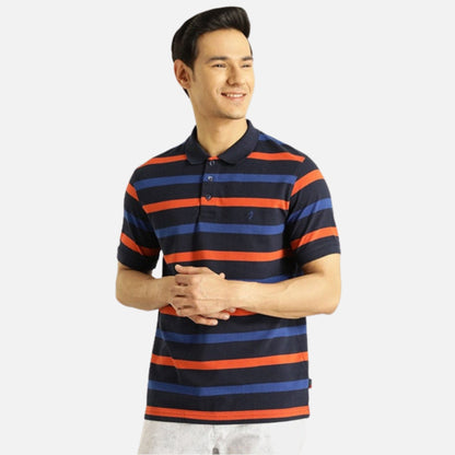 Striped Polo T-Shirt