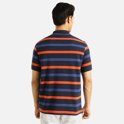 Striped Polo T-Shirt