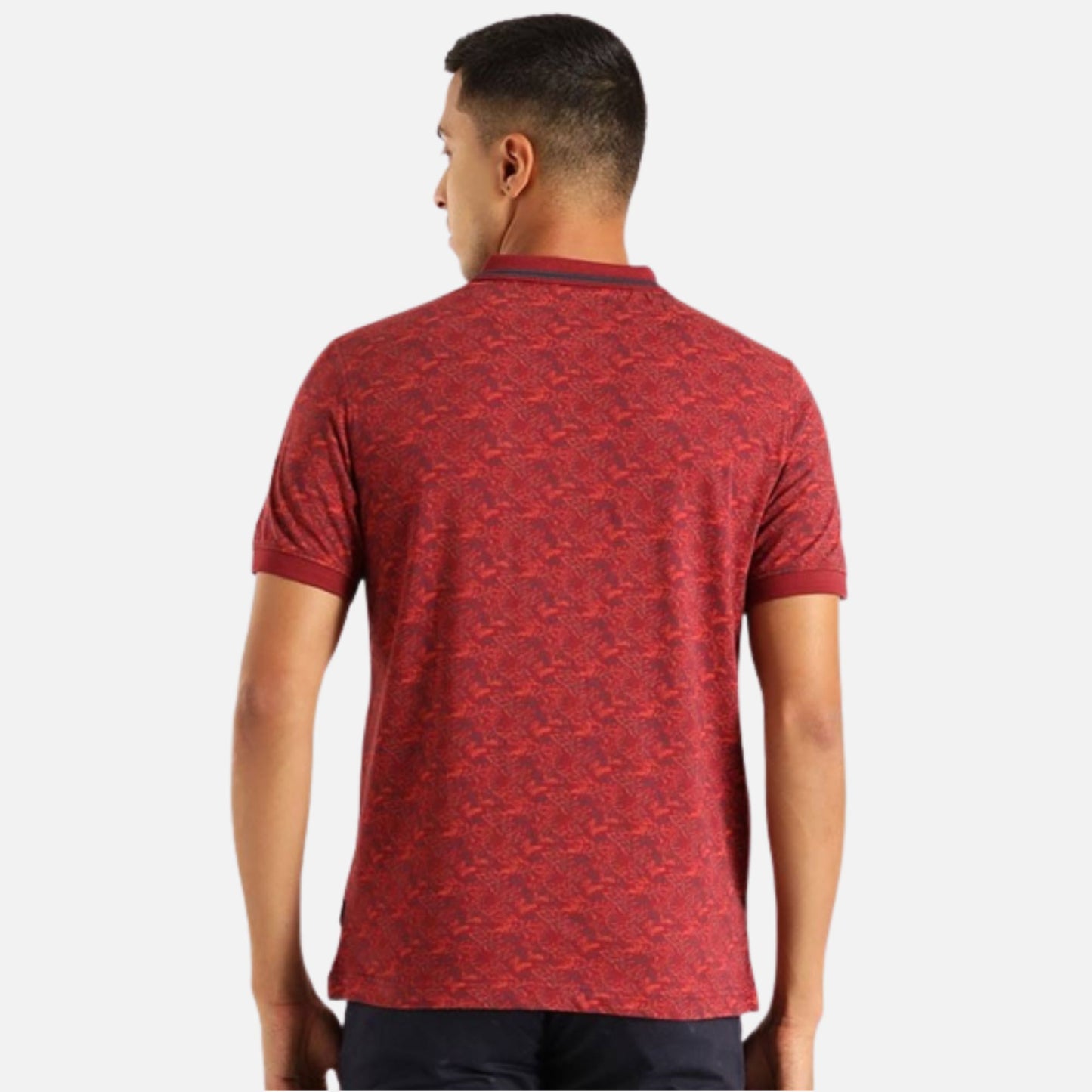 Printed Polo T-Shirt