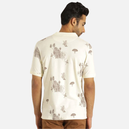 Printed Polo T-Shirt