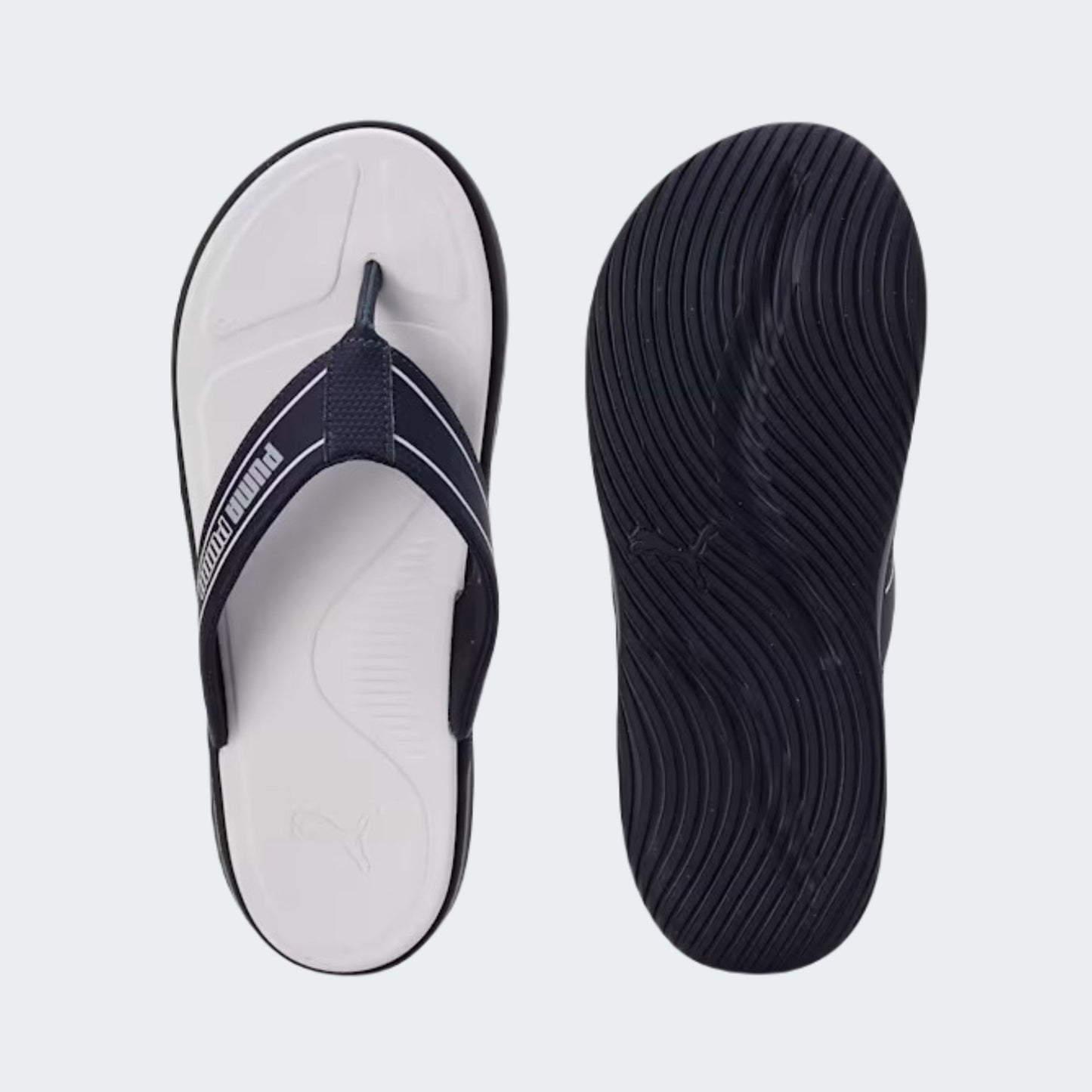 Peacoat & White PUMA SOFTRIDE Seave V1 Unisex Flip-Flops