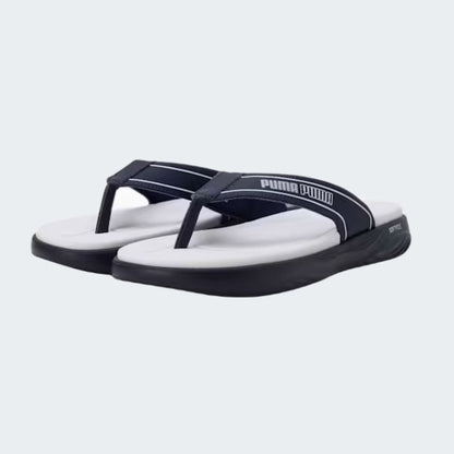 Peacoat & White PUMA SOFTRIDE Seave V1 Unisex Flip-Flops