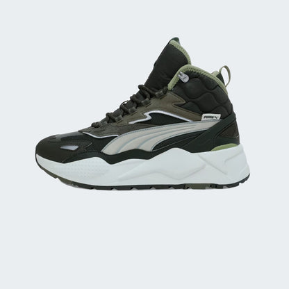 Dark Olive RS-X Hi Unisex Sneakers