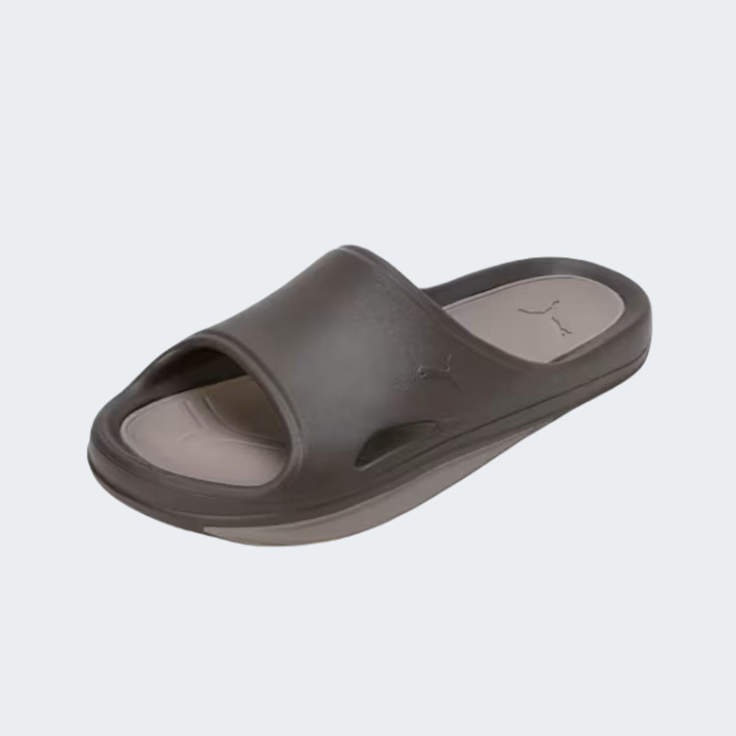 Chocolate PUMA Lithen Injex Men's Slides