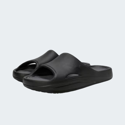 Black PUMA Lithen Injex Men's Slides