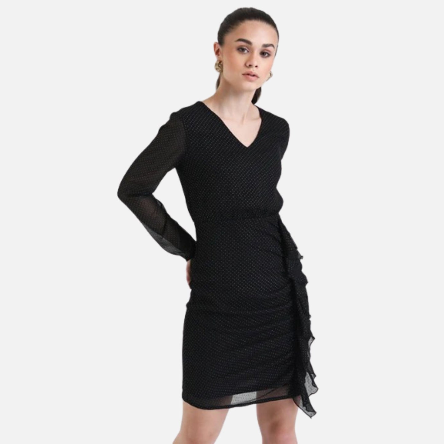 Ruched Mini Dress