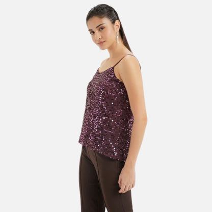 Sequin Cami Top