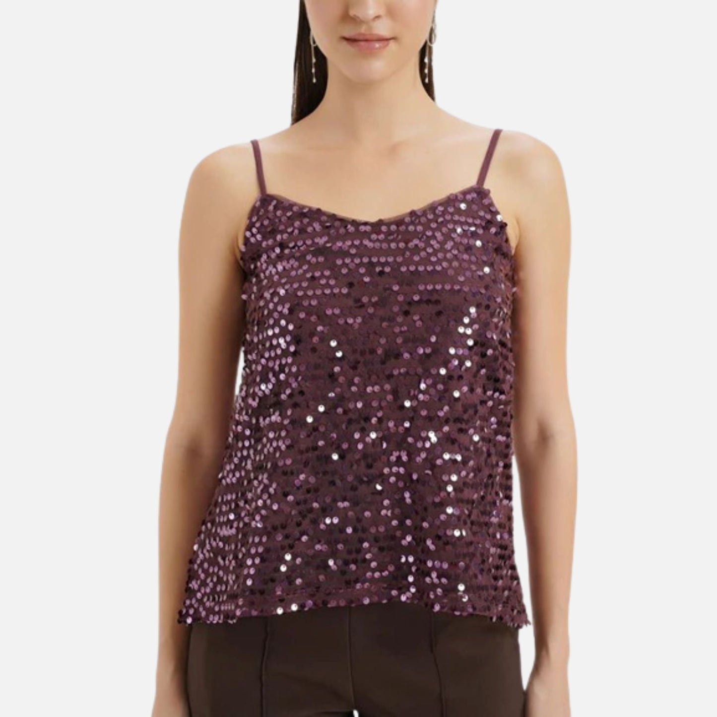 Sequin Cami Top