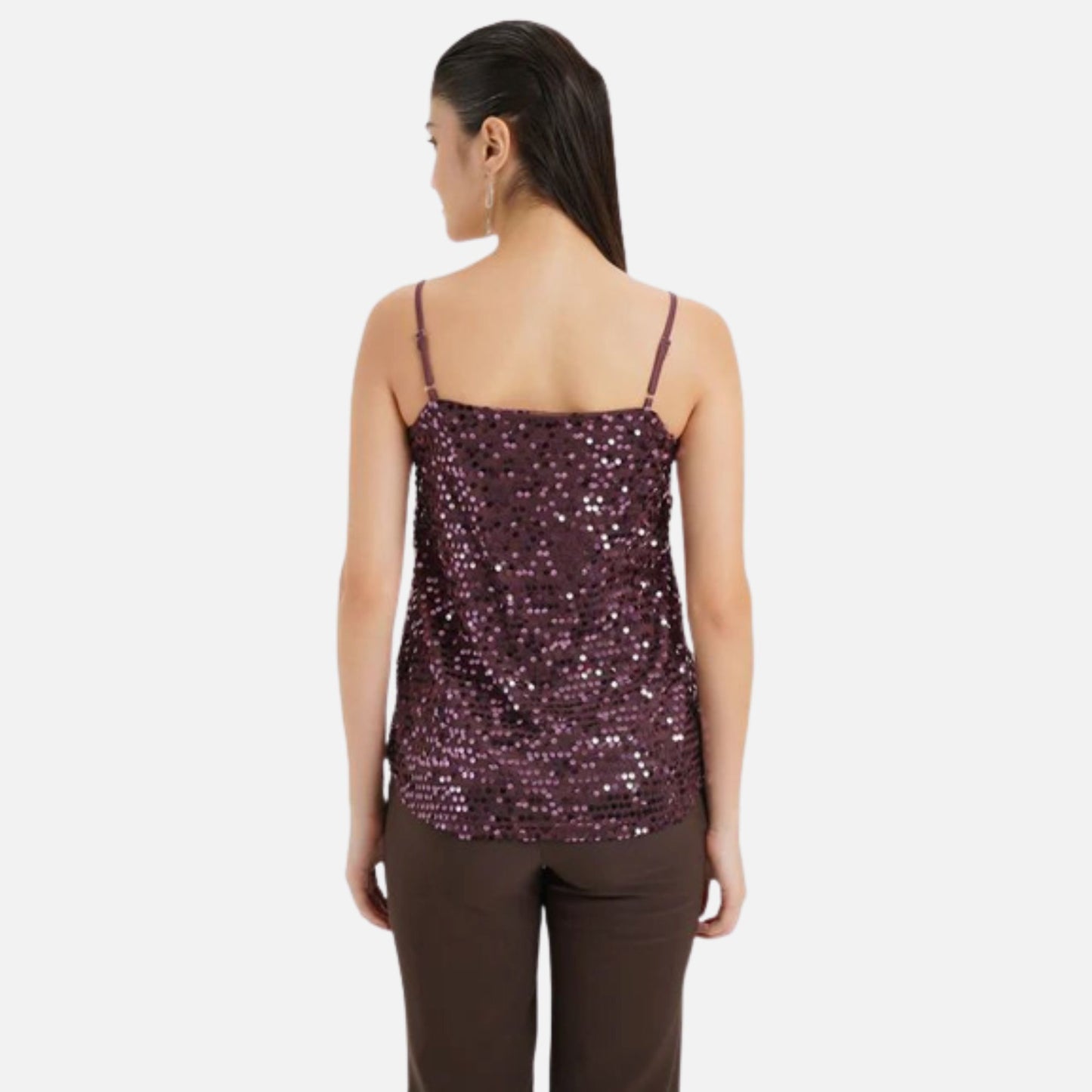 Sequin Cami Top