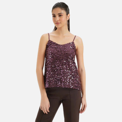 Sequin Cami Top