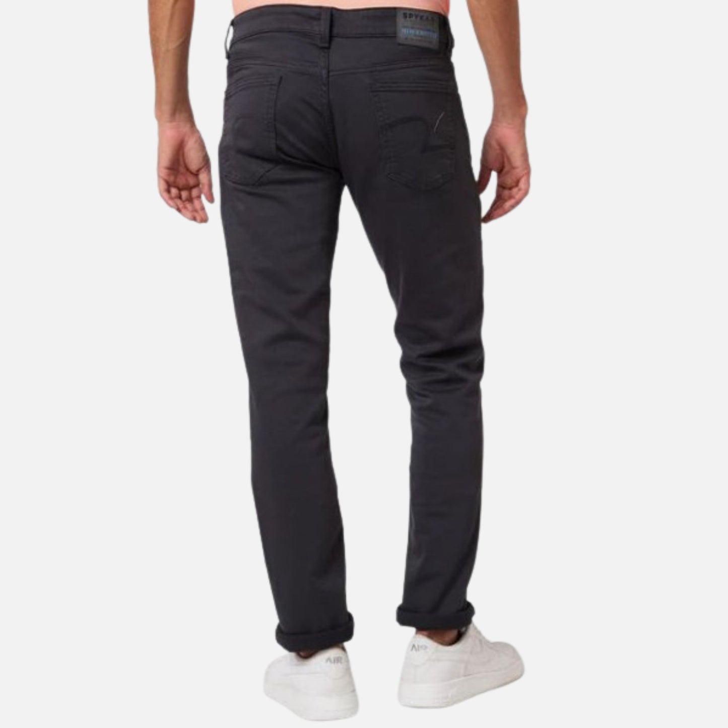 Mid Rise Regular Fit Black Jeans