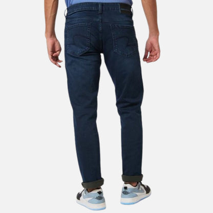 Mid Rise Regular Fit Blue Jeans