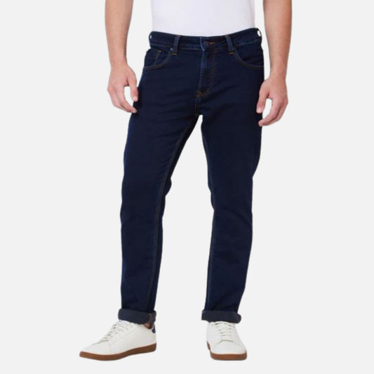 Mid Rise Regular Fit Blue Jeans