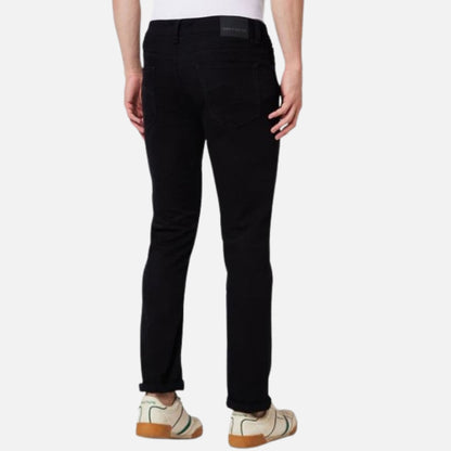 Mid Rise Regular Fit Black Jeans