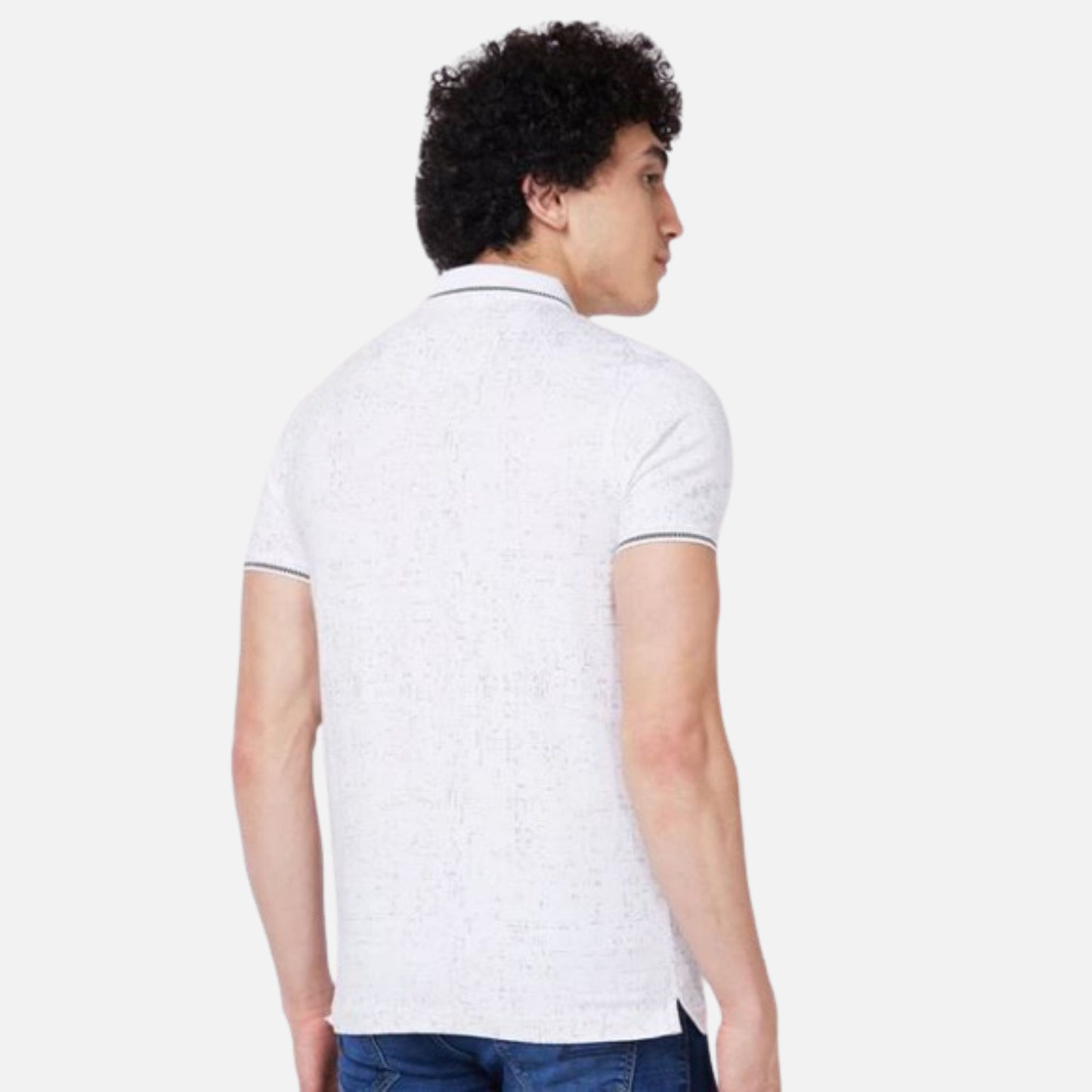 SLIM FIT White Polo T-shirt