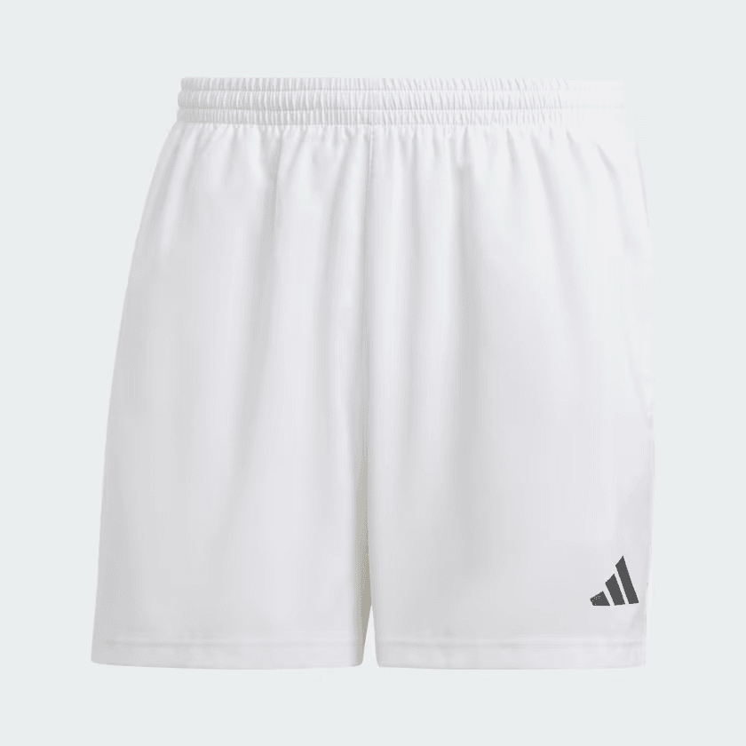 White Own The Run Shorts