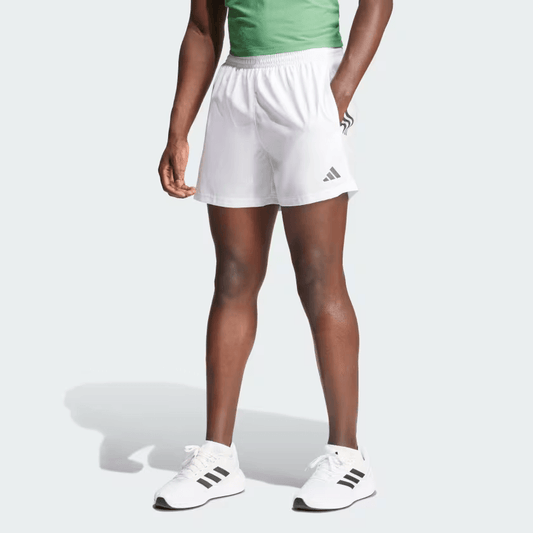 White Own The Run Shorts