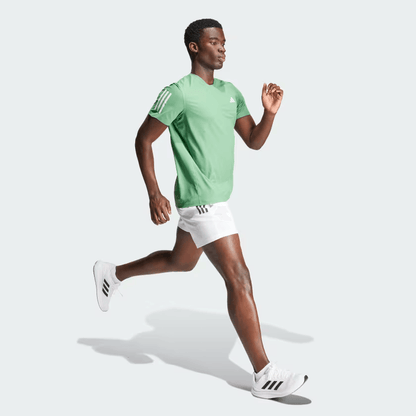 White Own The Run Shorts
