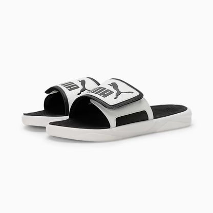 White Royalcat Comfort Slides