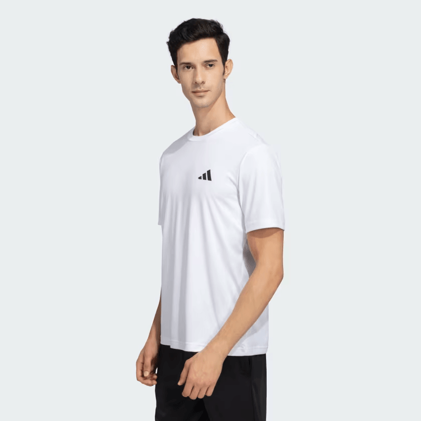 White Solid Poly T