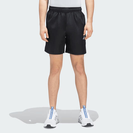 BLACK TRAIN ESSENTIALS WOVEN SHORTS