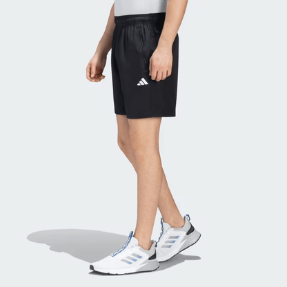 BLACK TRAIN ESSENTIALS WOVEN SHORTS