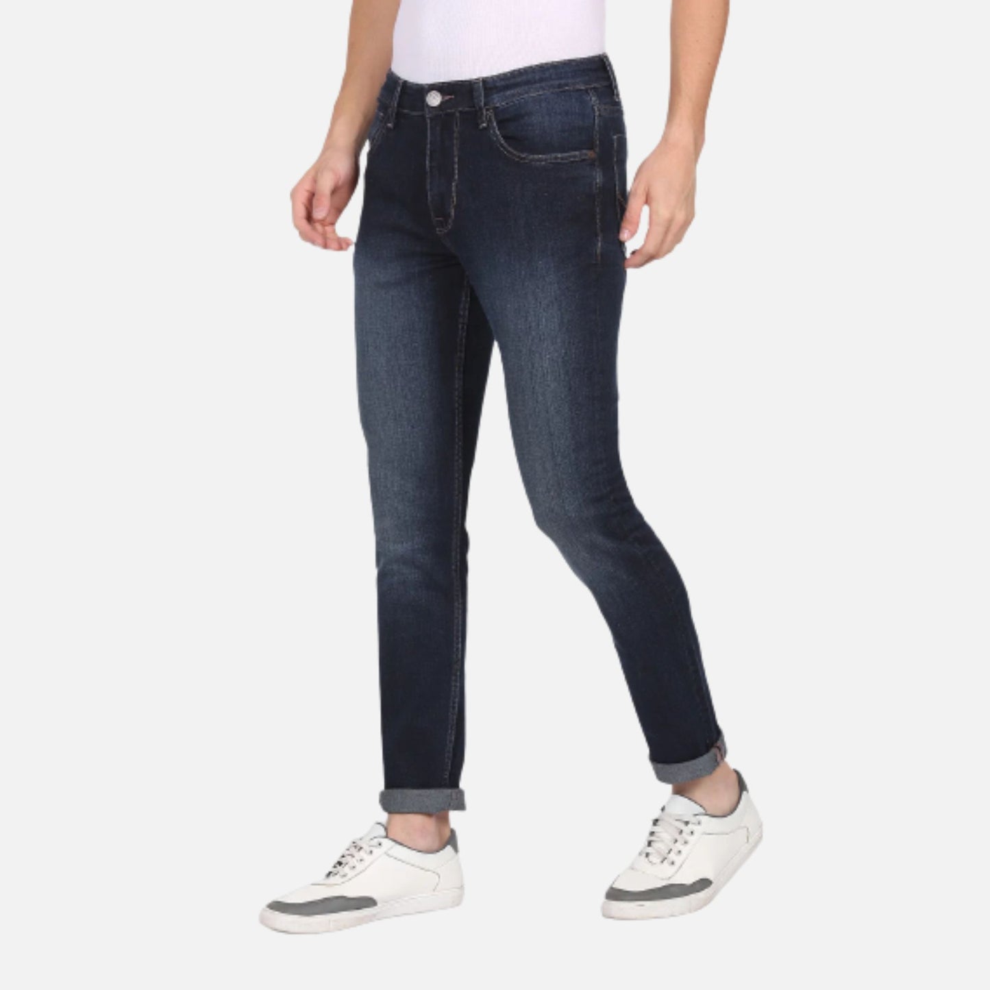 Brandon Slim Tapered Fit Dark Wash Jeans