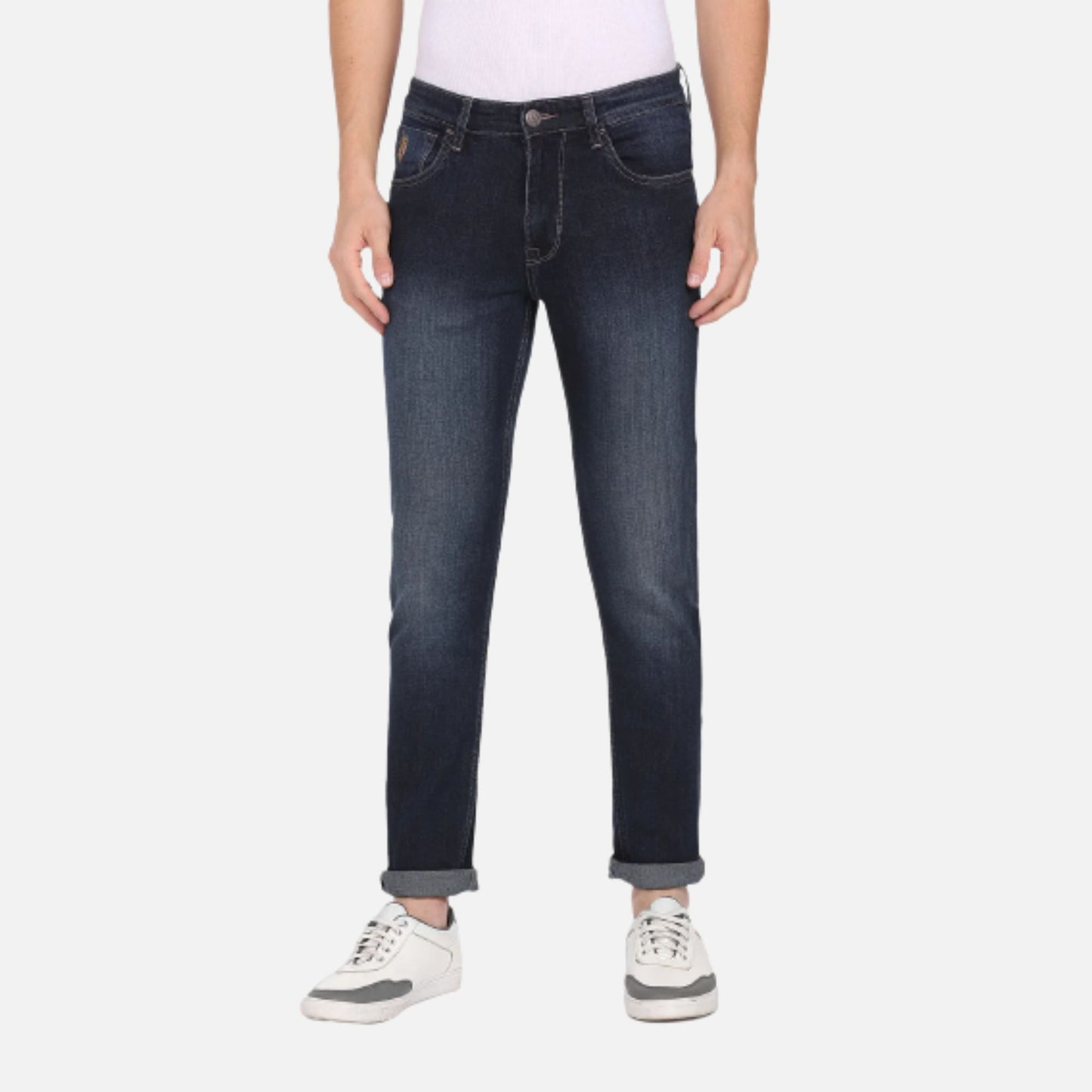 Brandon Slim Tapered Fit Dark Wash Jeans