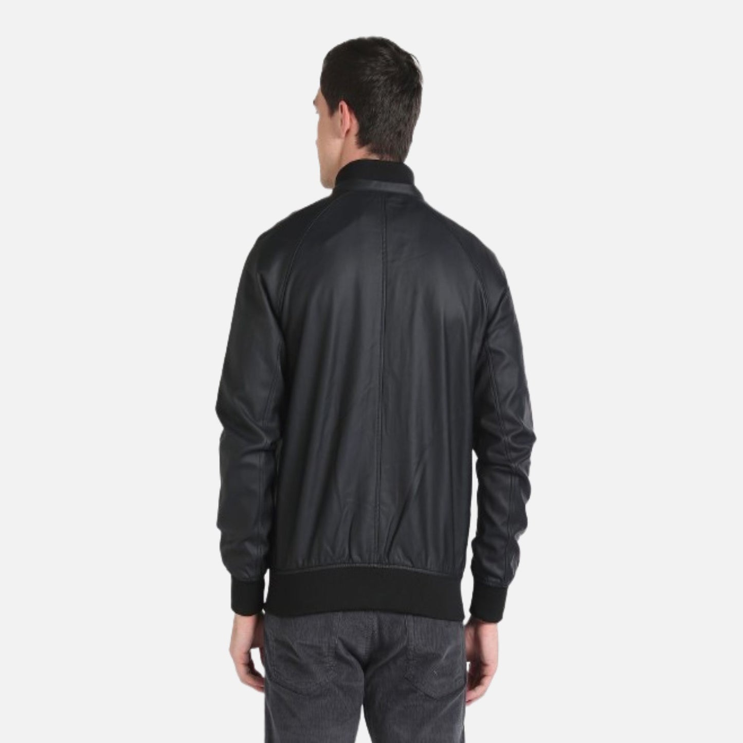 Solid Bomber Jacket