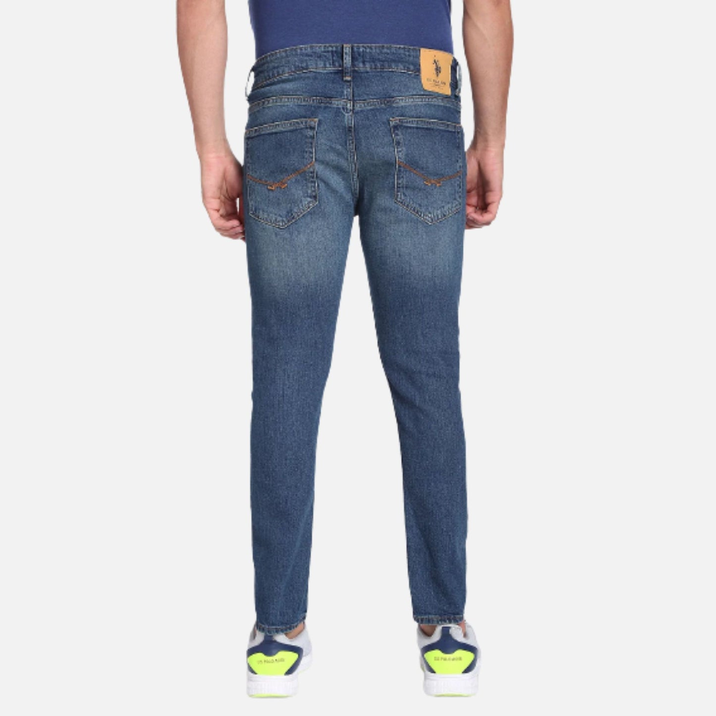 Brandon Slim Tapered Mid Rise Jeans