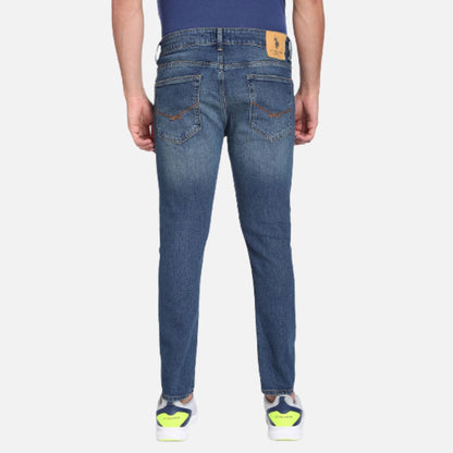 Brandon Slim Tapered Mid Rise Jeans