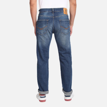 Harold Slim Straight Mid Rise Jeans